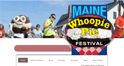 Desktop Screenshot of mainewhoopiepiefestival.com
